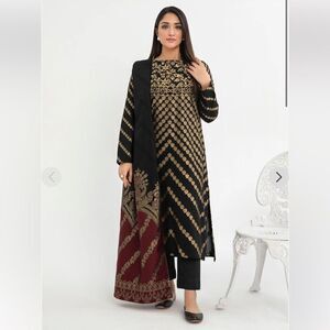 LIMELIGHT PAKISTANI AUTHENTIC DESIGNER SEMI FORMAL DRESS